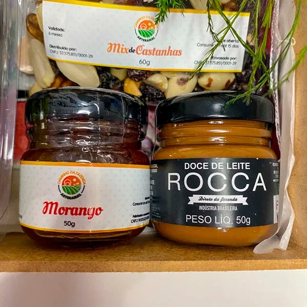 Caixa de Presente Café da Manhã ou Tarde com produtos da Fazenda – Menina Mulher - Imagem 3